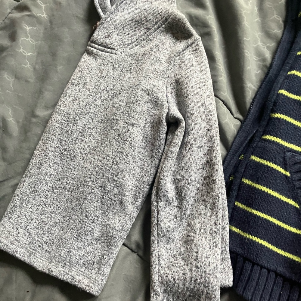 Gray Knit Sweater